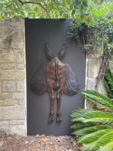 24) Sandy Scott (b. 1943), "Burro Gate", 2015, Bronze, Gift of Jack and Valerie Guenther Foundation