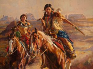 Winborg, Jeremy - Apache Women Warriors Lozen and Dahteste