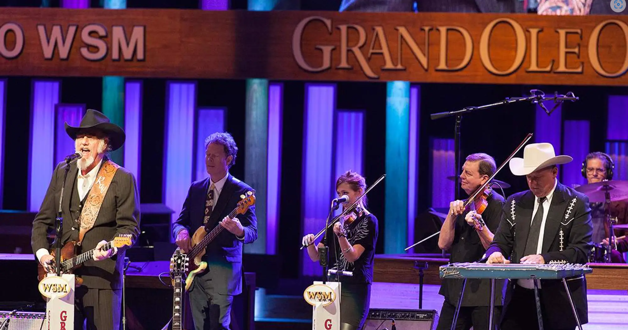 Ray Benson with his Austin band Asleep at the Wheel