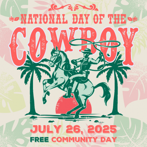 National Day of the Cowboy 2025 1080x1080 px